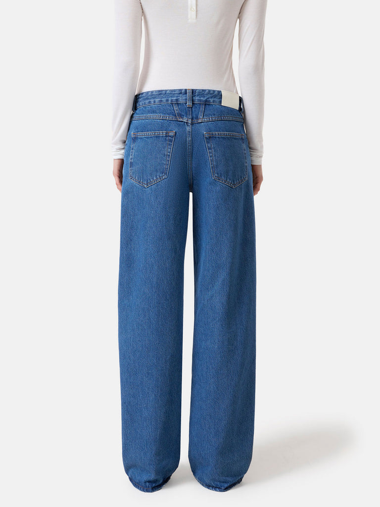 Closed Jeans Nikka mid blue, Ansicht hinten