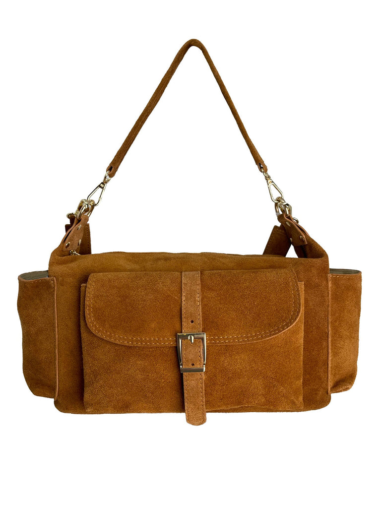 Henkeltasche cognac, Ansicht vorn