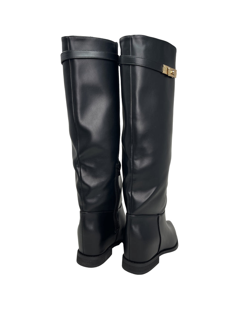 Stiefel Schließe black, Ansicht hinten