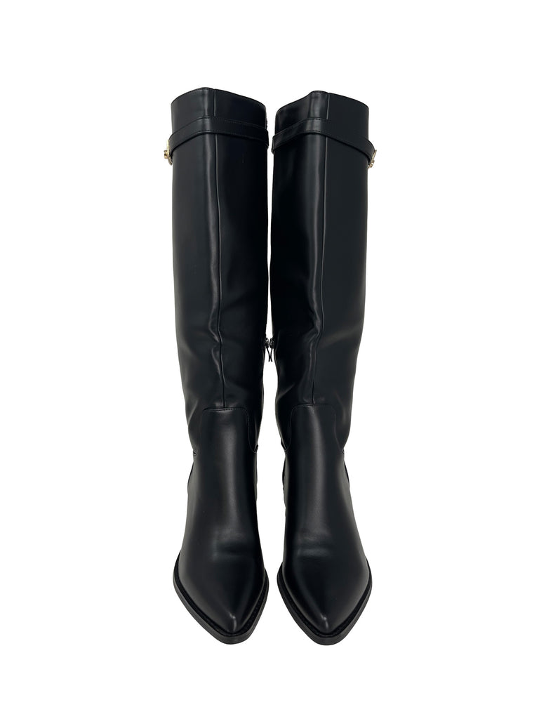 Stiefel Schließe black, Ansicht vorn