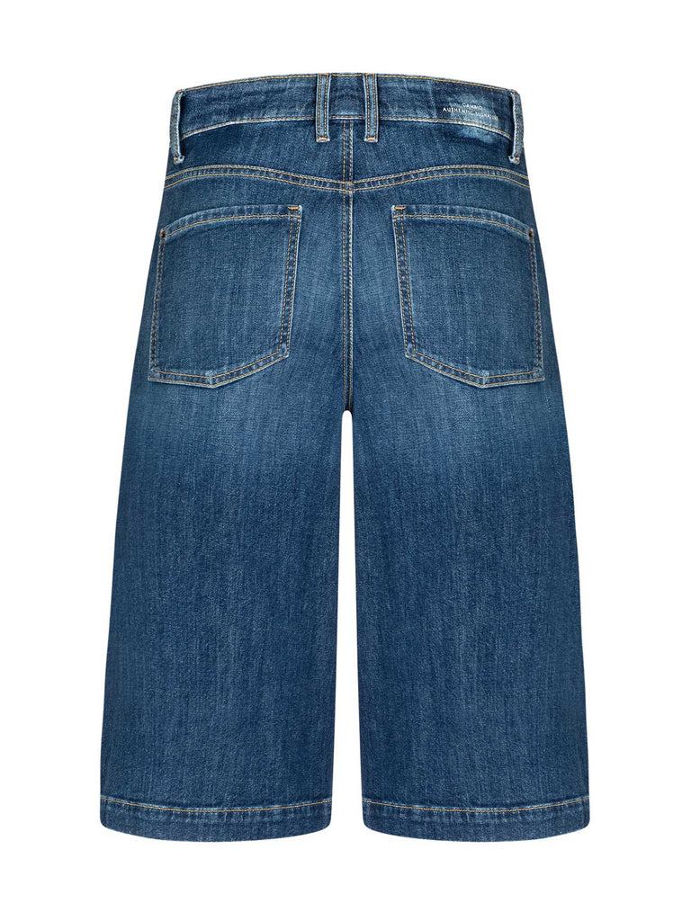 Cambio Jeans Bermuda Palazzo, Ansicht vorn, Ansicht hinten
