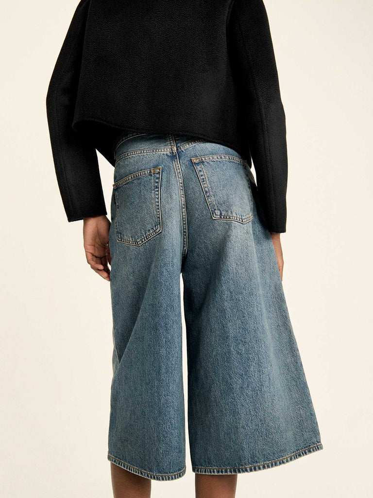 Cambio Jeans Bermuda Palazzo, Trage-Ansicht 