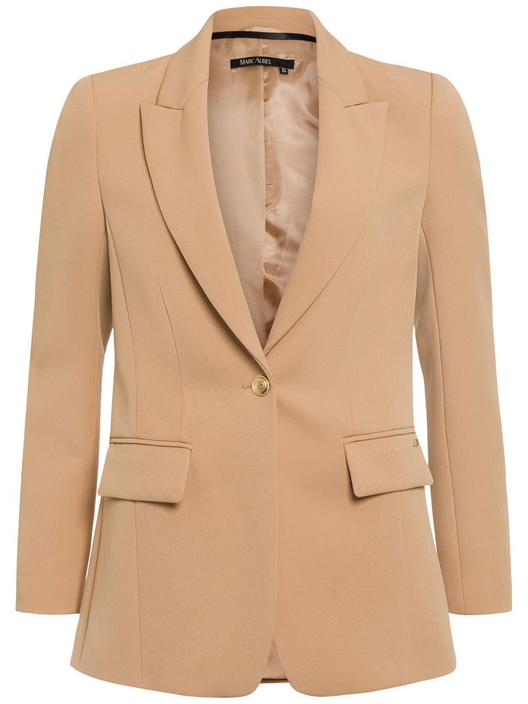 Blazer beige, Ansicht vorn