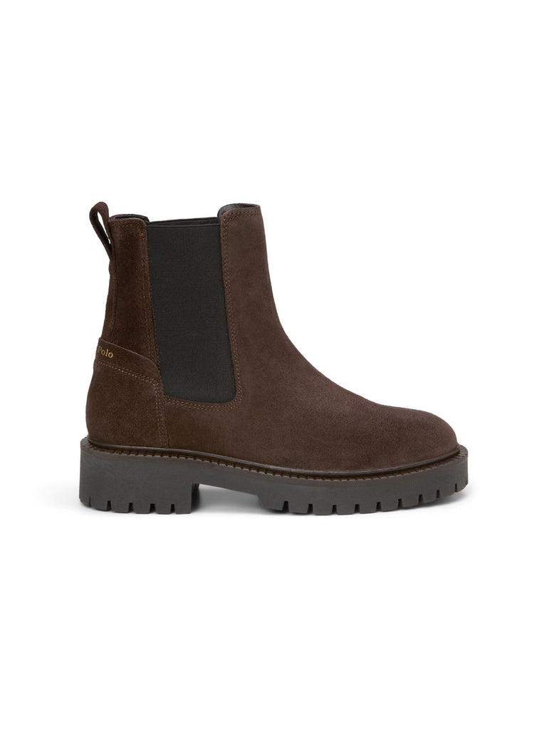 Chelsea Boot dark earth, Ansicht seitlich