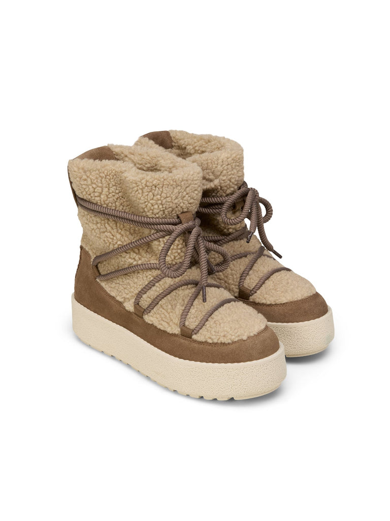 Boot dark taupe, Ansicht Paar seitlich