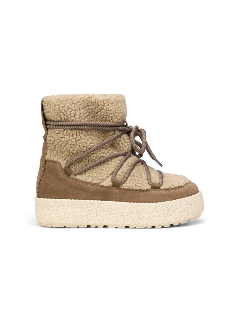 Boot dark taupe, Ansicht seitlich