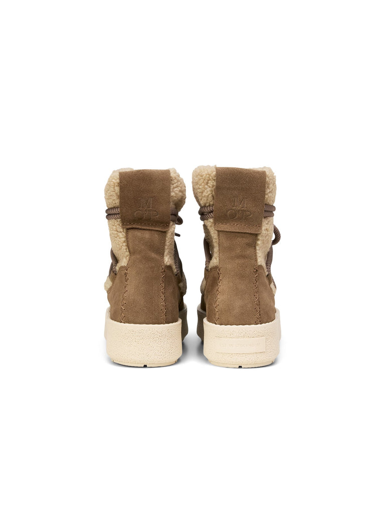 Boot dark taupe, Ansicht Paar hinten
