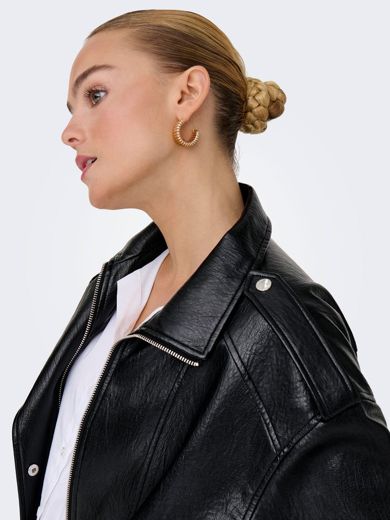 Jacke Onlaris black, Detail-Ansicht