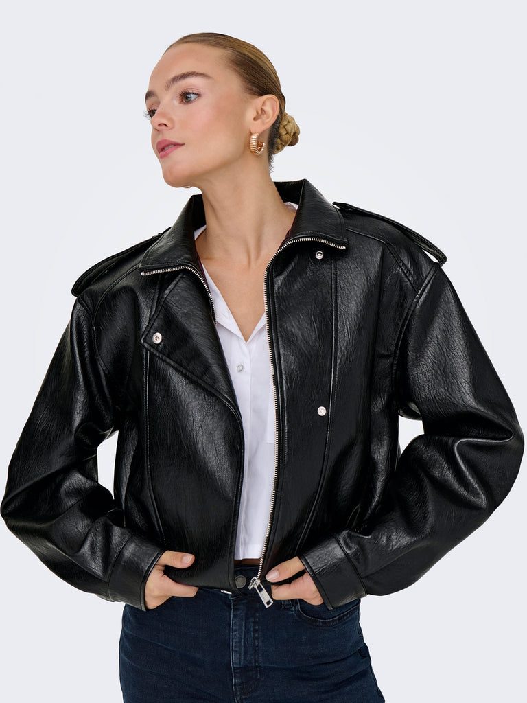 Jacke Onlaris black, Ansicht vorn