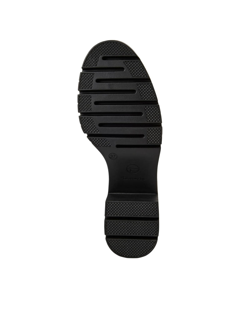 Stiefel black leather, Ansicht unten