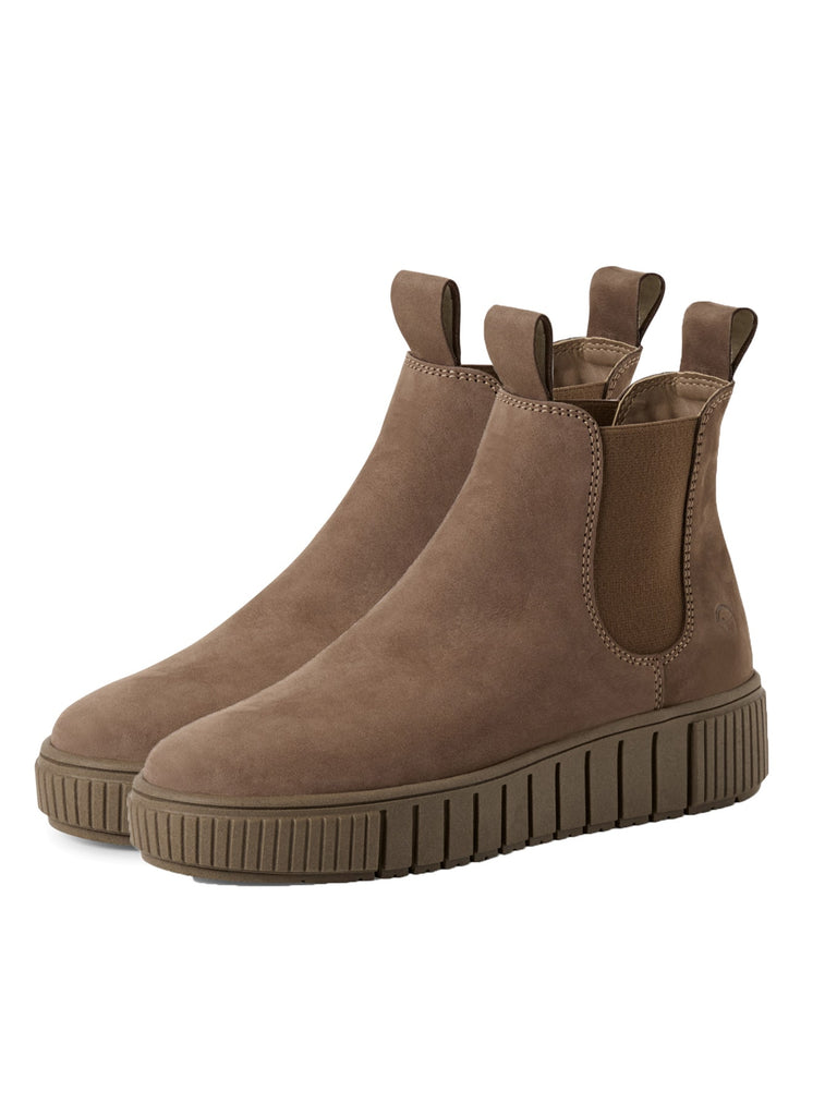 Chelsea Boot taupe, Ansicht Paar