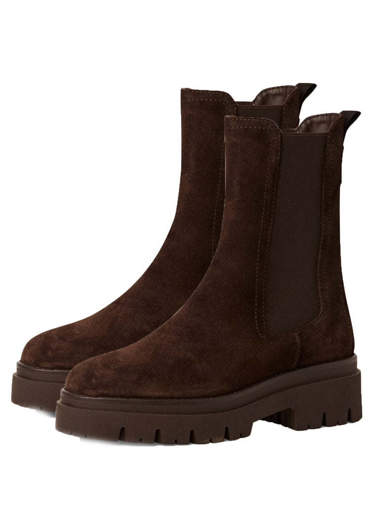 Chelsea Boot mocca suede, Paar-Ansicht seitlich