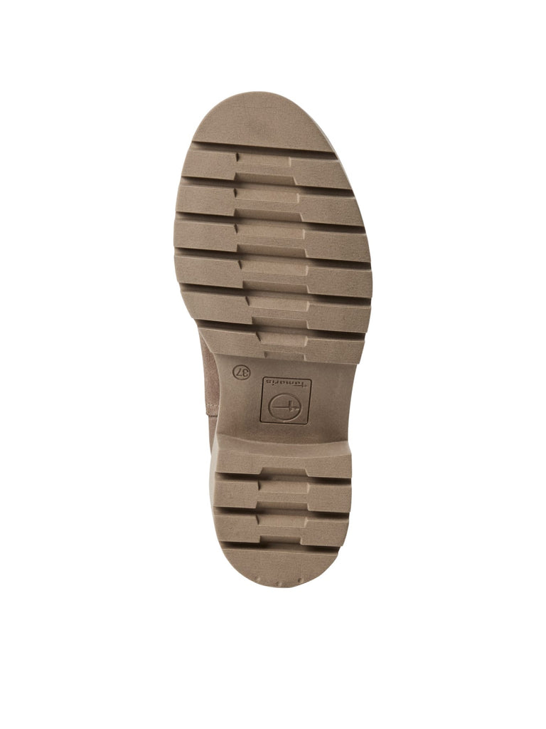 Chelsea Boot taupe suede, Ansicht unten