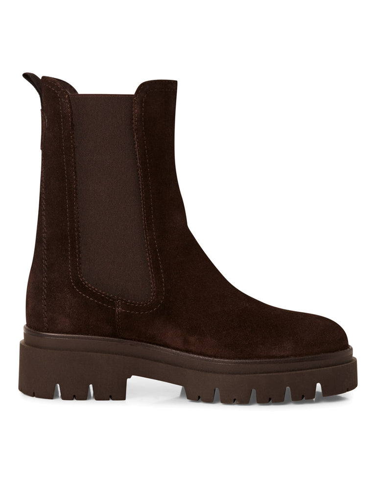 Chelsea Boot mocca suede, Ansicht seitlich