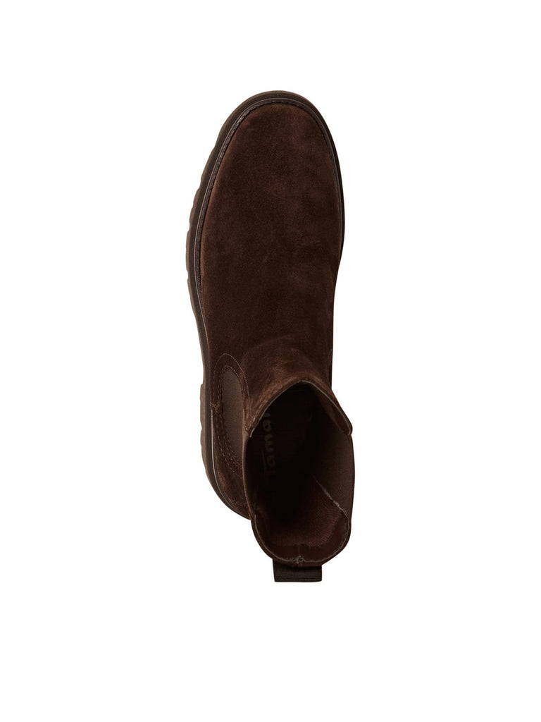 Chelsea Boot mocca suede, Ansicht oben