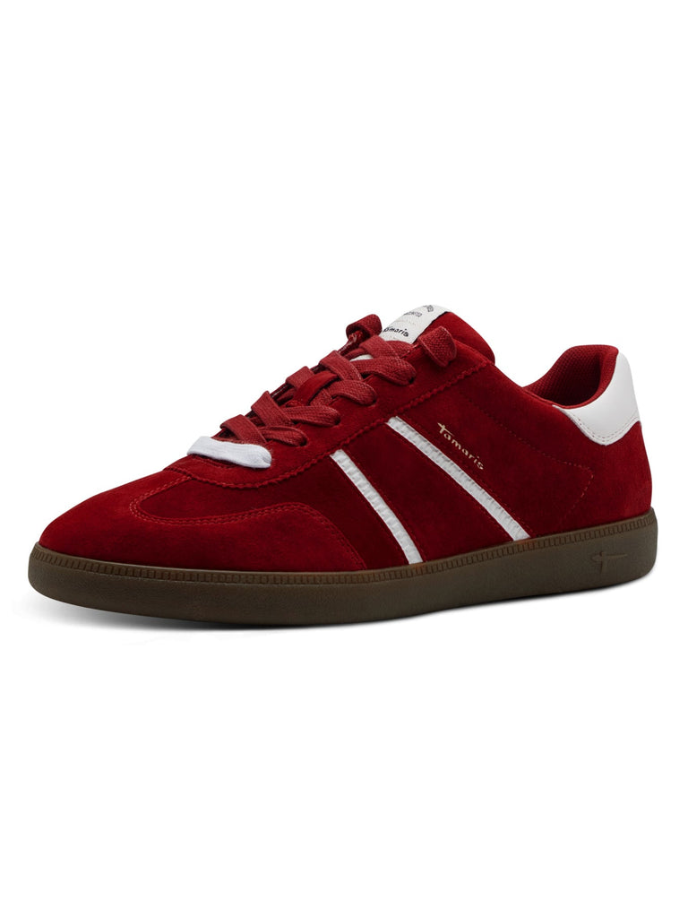 Sneaker, bordeaux, Ansicht seitlich