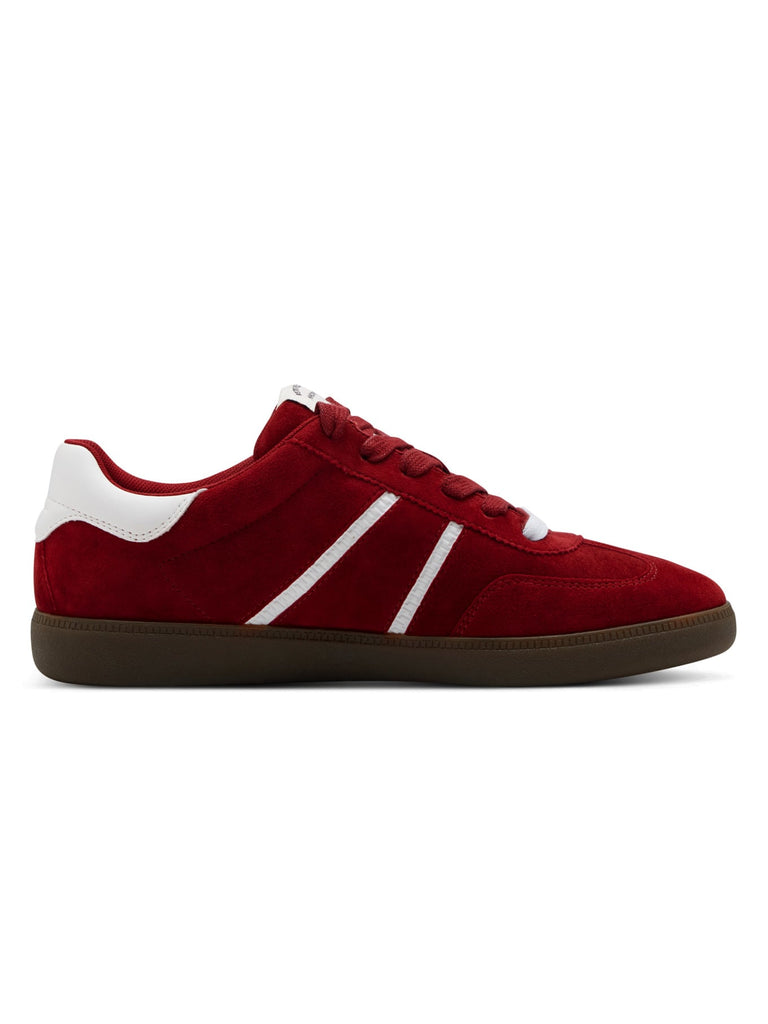 Sneaker, bordeaux, Ansicht seitlich