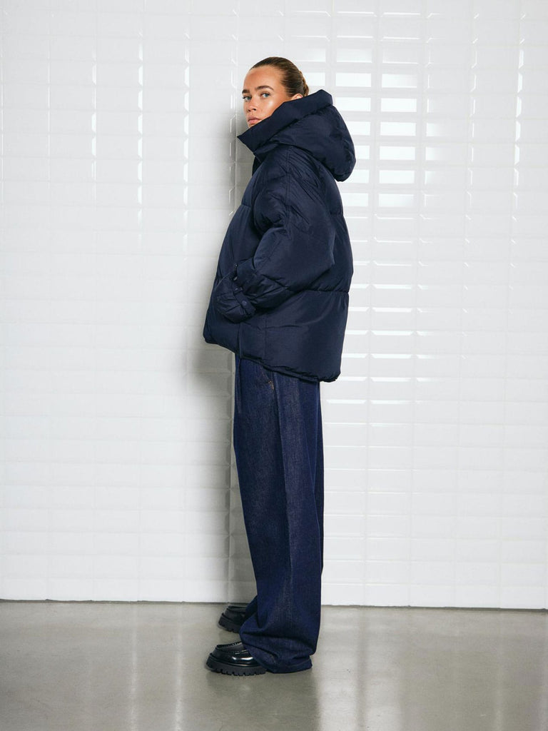 Steppjacke Kylie mid night blue, Ansicht seitlich