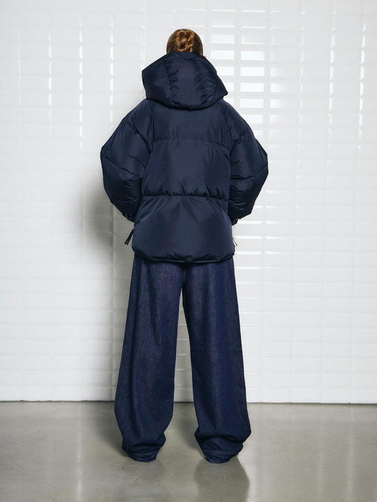 Steppjacke Kylie mid night blue, Ansicht hinten