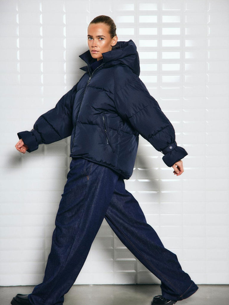 Steppjacke Kylie mid night blue, Ansicht seitlich