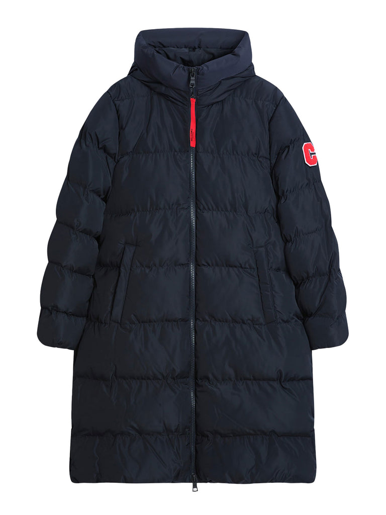 Steppmantel Zermatt navy, Ansicht vorn