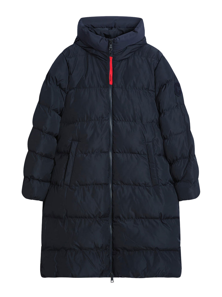 Steppmantel Zermatt navy, Ansicht vorn